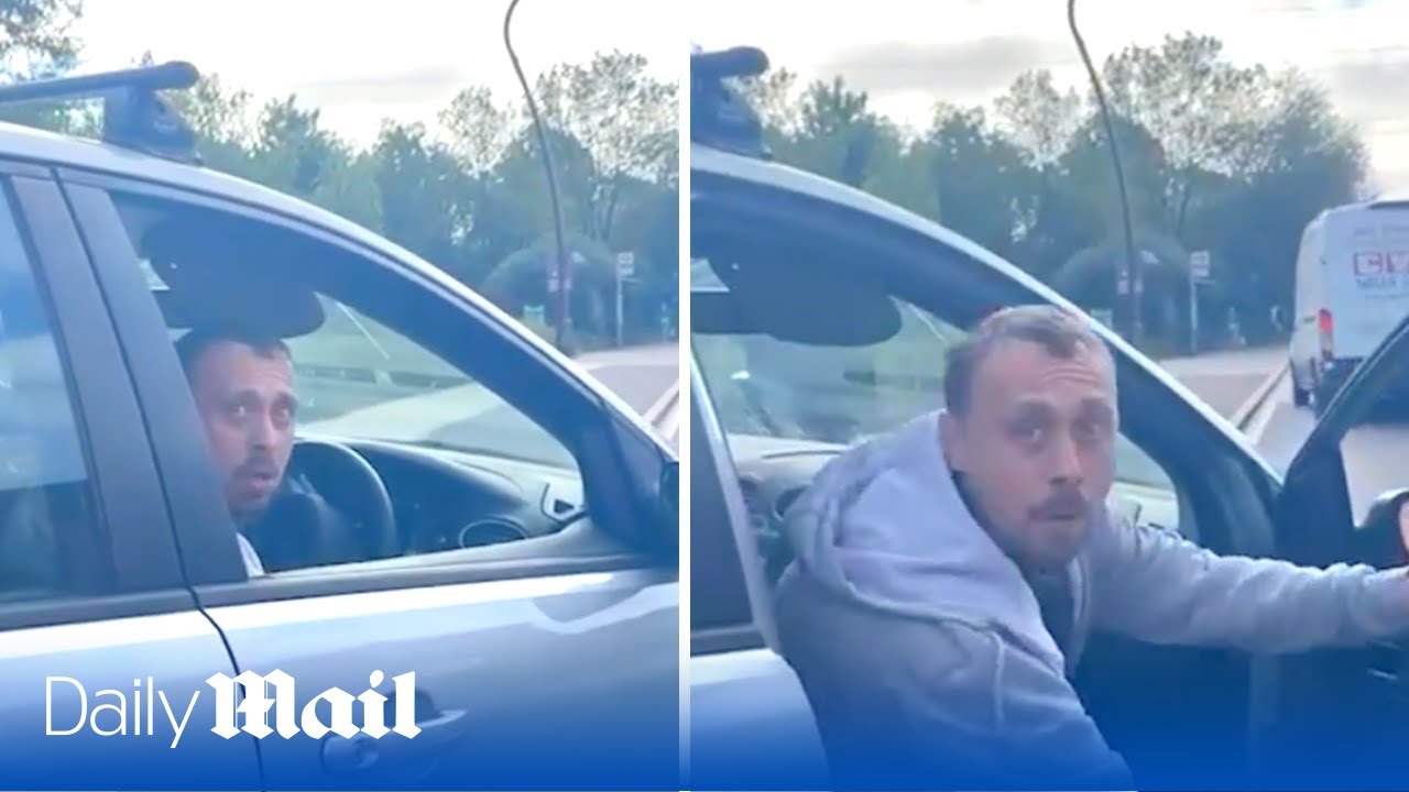 ‘I got kids!’ Angry driver attacks photographer for filming during Just Stop Oil confrontation