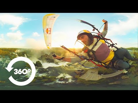 Glide above the Iguazu Falls with Rafael Goberna | 360º Video - UCblfuW_4rakIf2h6aqANefA