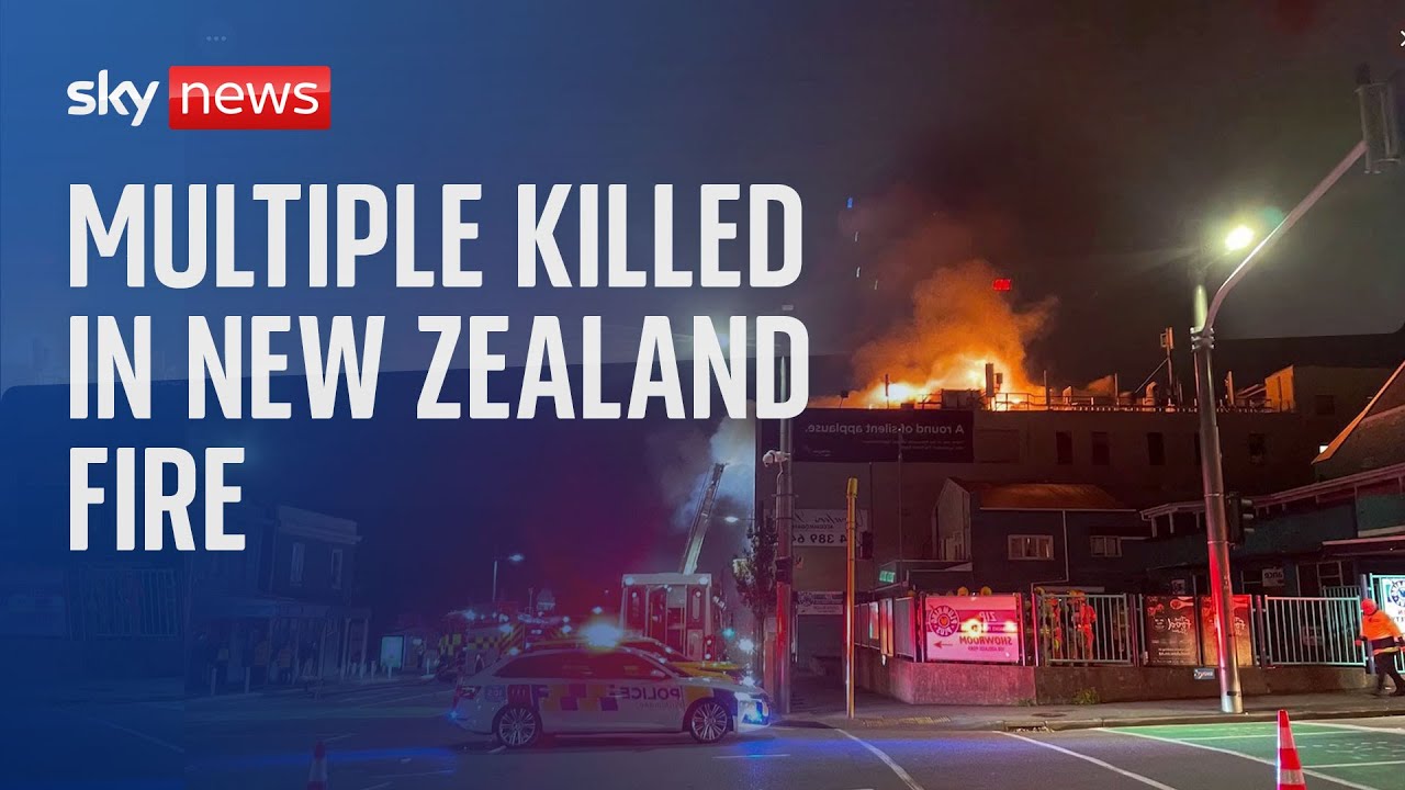 New Zealand: Fire at hostel kills at least six people