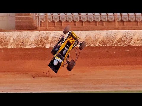 Baypark Speedway - Bay 51 Lapper World Midgets Series Rd 3 Time Trials, Semi Mains, Dashes-30/12/24 - dirt track racing video image