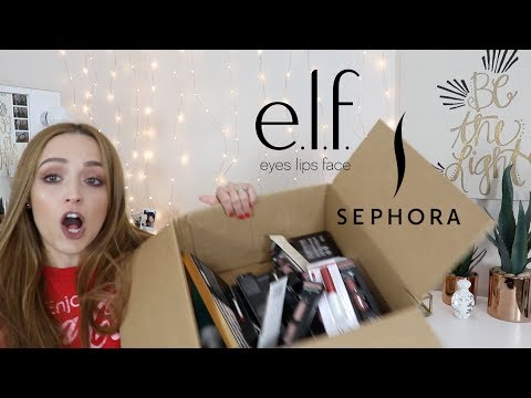 e.l.f & Sephora HAUL | NEW MAKEUP !! - UC8v4vz_n2rys6Yxpj8LuOBA