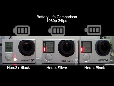 Hero4 Silver / Black, 3+ Black Battery Life Comparison - GoPro Tip #385 - UCTs-d2DgyuJVRICivxe2Ktg