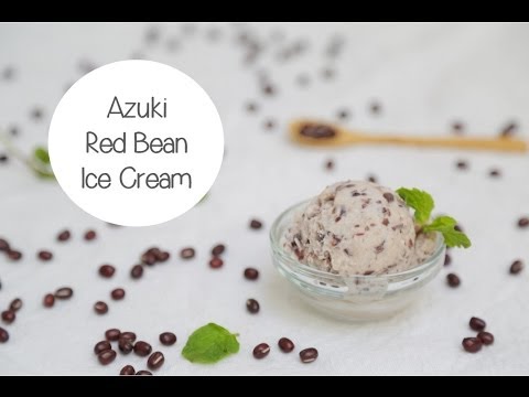 Red Bean (Azuki) Ice Cream Recipe | 4 Simple Ingredients