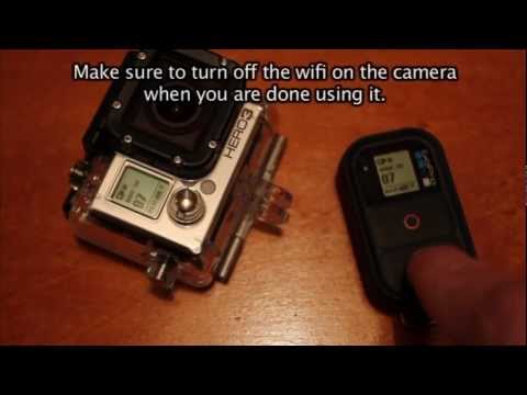 How To Use GoPro Wifi Remote With Hero3 - GoPro Tip #46 - UCTs-d2DgyuJVRICivxe2Ktg