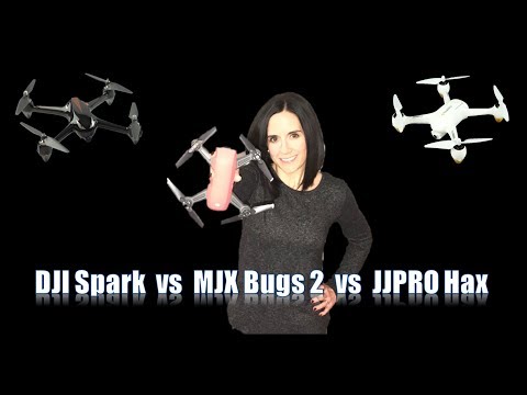 Half Chrome: Compare DJI Spark vs MJX Bugs 2W vs JJPRO Hax. Battle of the GPS Drones - UCDAcUpbjdmKc7gMmFkQr6ag