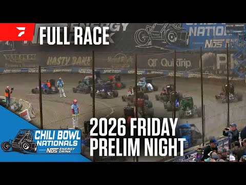 FULL RACE: 2026 Chili Bowl Nationals | Friday Preliminary Night - dirt track racing video image