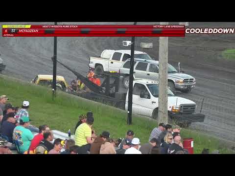 www.cooleddown.tv LIVE LOOK IN Weekly Racing from Victory Lane Speedway on July 7th 2022 - dirt track racing video image