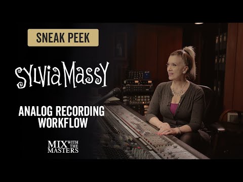 Analog Recording workflow - Sylvia Massy - UC-y-8VGVtlP8zDnT60dDgkw