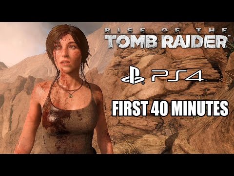 Rise of the Tomb Raider (PS4) - First 40 Minutes Gameplay @ 1440p HD ✔ - UC8JiX8bJM5DzU41LyHpsYtA