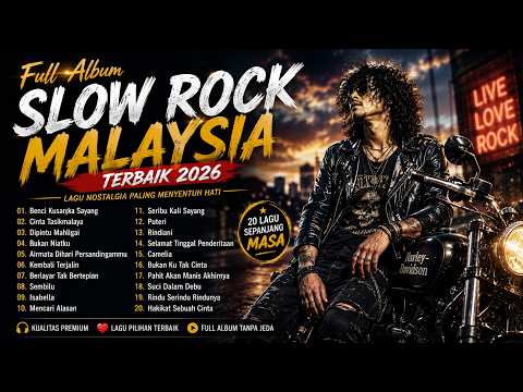 Full Album Slow Rock Malaysia Terbaik 2026 🎸 Lagu Nostalgia | Cover Malaysia Viral
