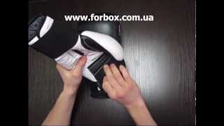 Перчатки для бокса Adidas Performer (adibc01, черно-белые)