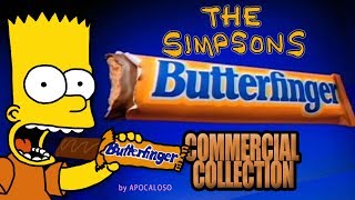 The Simpsons - ALL Butterfinger Commercial Collection (1988 - 2001)