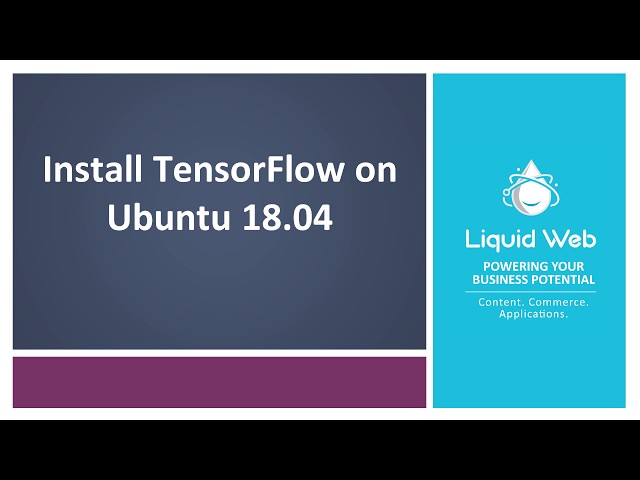 How to Install TensorFlow on Ubuntu 18.04