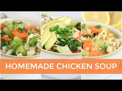 3 Easy Homemade Chicken Soup Recipes - UCj0V0aG4LcdHmdPJ7aTtSCQ