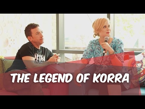 The Legend of Korra Interview: Stars Janet Varney and David Faustino at Comic-Con 2014 - UCgMJGv4cQl8-q71AyFeFmtg