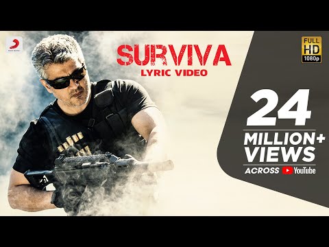 Vivegam - Surviva Tamil Lyric - Anirudh Feat Yogi B, Mali Manoj | Ajith Kumar | Siva - UC56gTxNs4f9xZ7Pa2i5xNzg