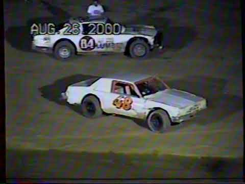 Hidden Valley Speedway August 26th, 2000 Street Stock Feature - dirt track racing video image