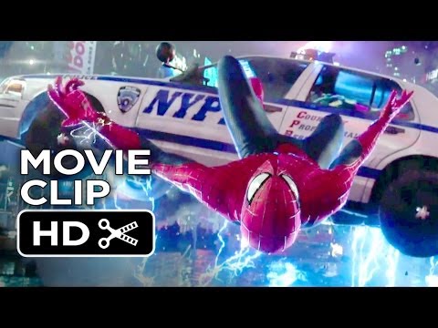 The Amazing Spider-Man 2 Movie CLIP - Times Square Slow Motion Save (2014) - Movie HD - UCkR0GY0ue02aMyM-oxwgg9g