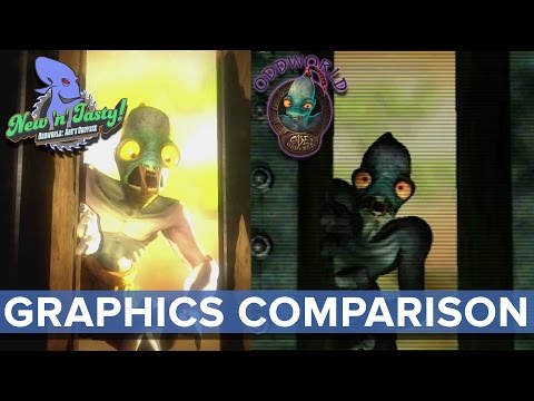 Oddworld: New 'n' Tasty - Graphics Comparison - Eurogamer - UCciKycgzURdymx-GRSY2_dA