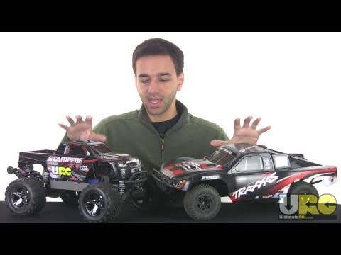 Hot RC Topic:  Slash 4x4 vs. Stampede 4x4 - UCyhFTY6DlgJHCQCRFtHQIdw
