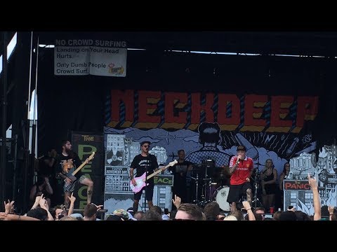 Neck Deep - "Motion Sickness" (Live) Vans Warped Tour Chicago, IL 7/22/2017