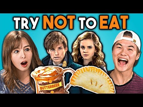 Try Not To Eat Challenge - Harry Potter Food | Teens & College Kids Vs. Food - UCHEf6T_gVq4tlW5i91ESiWg