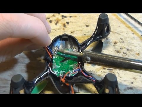 Как поменять двигатель на Hubsan X4 H107C H107L - UCvsV75oPdrYFH7fj-6Mk2wg