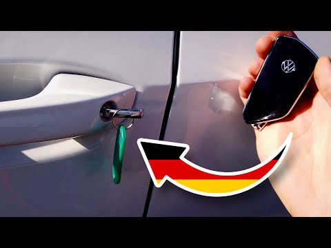 Wie öffnet man die Tür des Volkswagen Golf 8, wenn die Batterie der  Fernbedienung leer ist? - Volkswagen Golf (Golf 8, MK 8, Golf Viii)