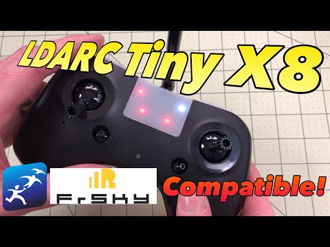 KingKong LDARC Tiny X8 Transmitter Radio Review and Firmware Install – It’s FrSky Compatible! - UCzuKp01-3GrlkohHo664aoA