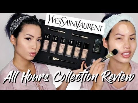 FULL COVERAGE 24HR MATTE FINISH? | YSL ALL HOURS COLLECTION REVIEW | PRIMER + FOUNDATION + CONCEALER - UCyGcJGJ_k7AUJGDfExB5MfQ