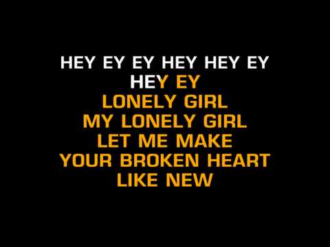 Eddie Holman - Hey There Lonely Girl (Karaoke) - UCQHthJbbEt6osR39NsST13g