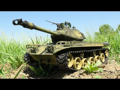 RC ADVENTURES - US M41 Walker Bulldog Airsoft Radio Controlled Battle Tank (Taigen) - UCxcjVHL-2o3D6Q9esu05a1Q