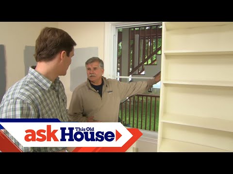 How to Build a Custom Built-In Using Stock Shelving | Ask This Old House - UCUtWNBWbFL9We-cdXkiAuJA