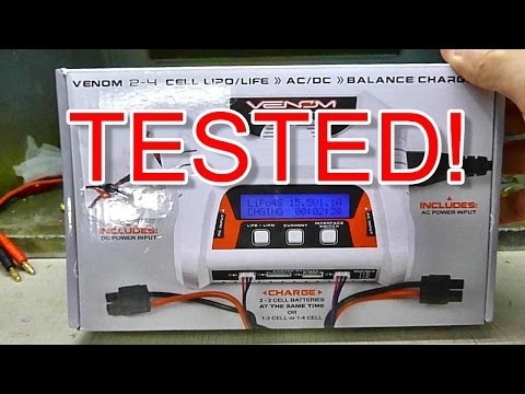 Venom 2 - 4 Cell AC/DC Dual LiPo Battery Balance Charger test review - UCPHwOzrCHsag3e2EEpu_vdg