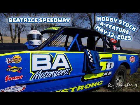05/12/2023 Beatrice Speedway Hobby Stock-Feature - dirt track racing video image