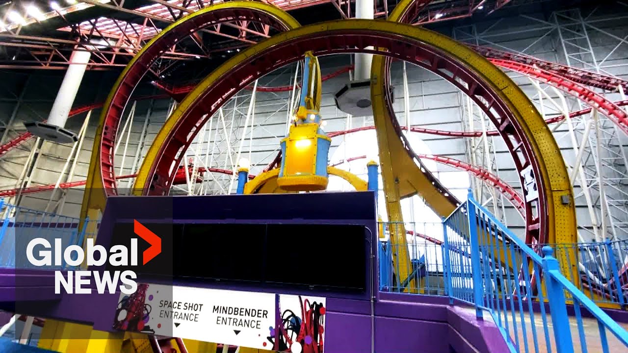 West Edmonton Mall closes world’s largest indoor triple-loop rollercoaster, "Mindbender"
