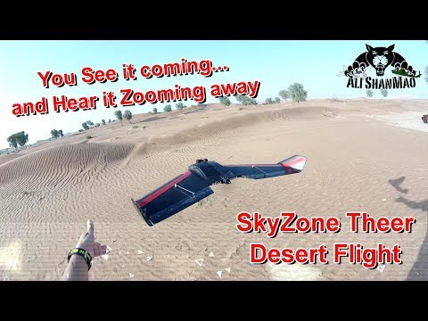 110 mph Skyzone Theer FPV Racing Wing Ultra Fast high Speed Flight - UCsFctXdFnbeoKpLefdEloEQ