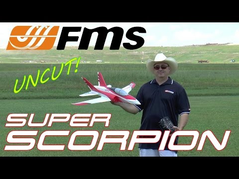 PETE ASHTON flys the New FMS 70mm Super Scorpion EDF Jet - UCdnuf9CA6I-2wAcC90xODrQ