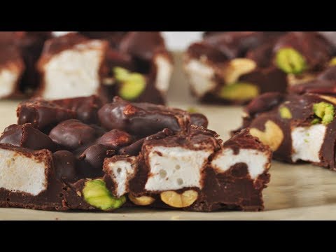 Rocky Road Recipe Demonstration - Joyofbaking.com - UCFjd060Z3nTHv0UyO8M43mQ