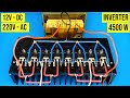 how to make simple inverter 4500W , sine wave , 8 mosfet , IRFz 44n ,jlcpcb