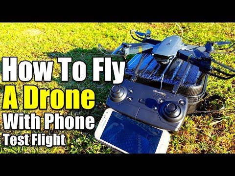 Eachine E58 How To Fly Drone With Phone UFO App Test Flight Review - UCMniPb3td7gxZo3Ex-kXmiA