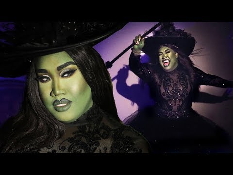 WICKED DEFY GRAVITY ELPHABA MAKEUP TUTORIAL | PatrickStarrr - UCDHQbU57NZilrhbuZNbQcRA