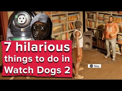 7 hilarious things you can do in Watch Dogs 2 - Watch Dogs 2 PS4 gameplay - UCciKycgzURdymx-GRSY2_dA