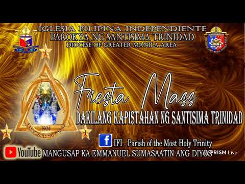 DAKILANG KAPISTAHAN NG SANTISIMA TRINIDAD  PAROKYA NG SA