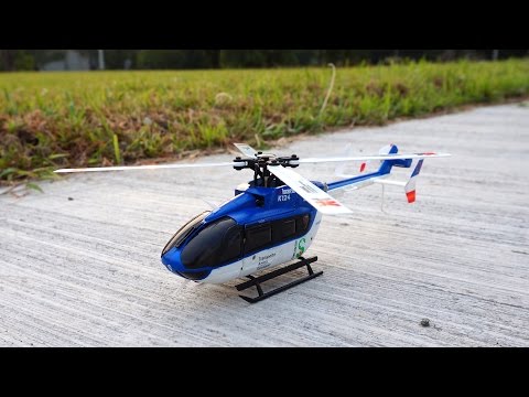 XK K124 Brushless EC145 Scale Helicopter - 6G & 3D Modes Test Flight (with Comments) - UCWgbhB7NaamgkTRSqmN3cnw