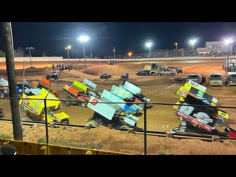 3/31/2023 USCS Sprint Cars TR Speedway - dirt track racing video image