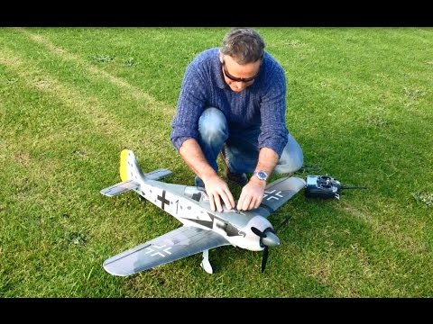 Hobbyking Focke Wulf FW 190 1200 first flight. Need suggestions to help with takeoff - UCIJy-7eGNUaUZkByZF9w0ww