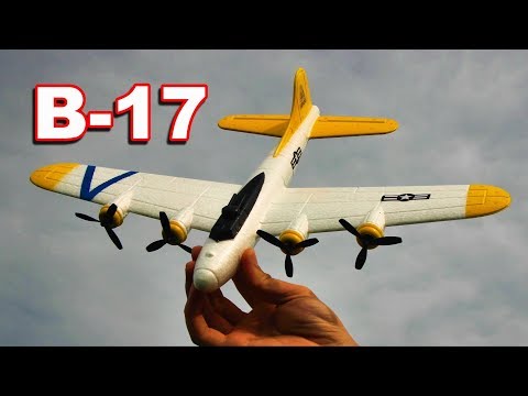 Mini B-17 Bomber RC Plane - TheRcSaylors - UCYWhRC3xtD_acDIZdr53huA