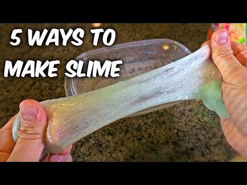 5 Ways to Make Slime - Compilation - UCe_vXdMrHHseZ_esYUskSBw