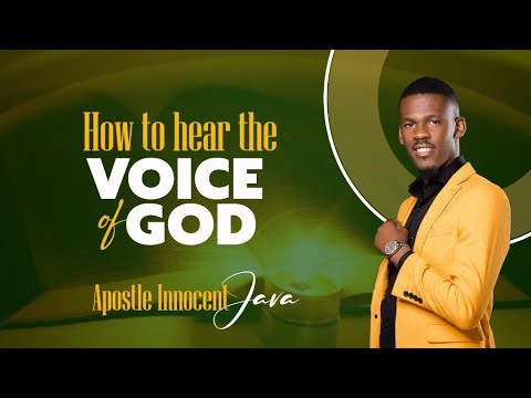 How to hear the voice of God- Part 4 LIVE!-with Apostle Innocent Java #howtohearthevoiceofgod #Java